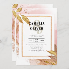 Código QR do Convite de casamento do Rosa do ORÇAM