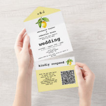 Código QR do limão amarelo