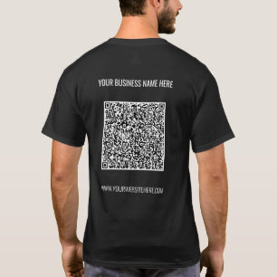 Código QR e T-Shirt Personalizada Profissional de 