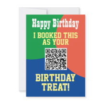 Código QR em um Cartão