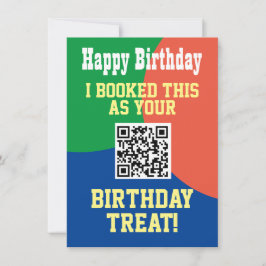 Código QR em um Cartão