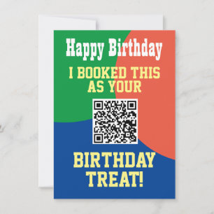 Código QR em um Cartão