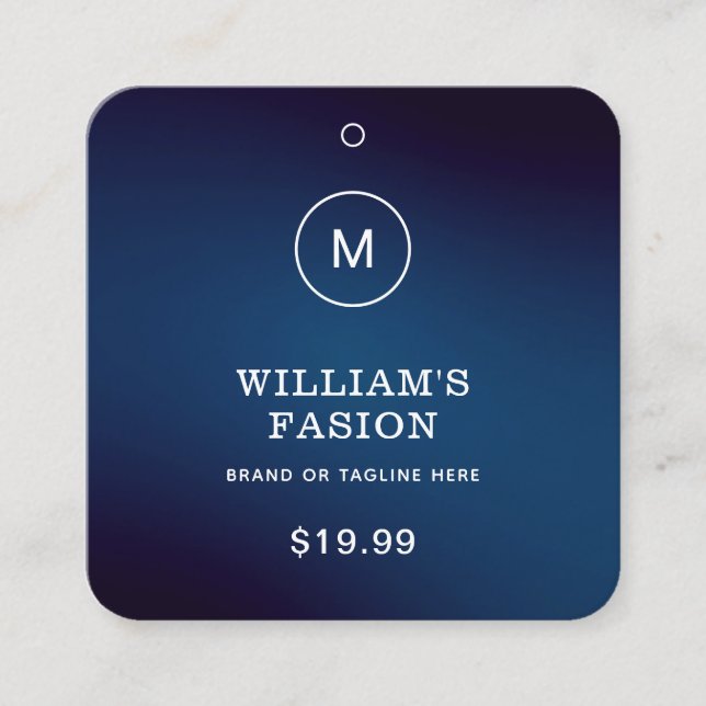 Código QR | Etiqueta de Preço da Etiqueta de Vestu (Frente)