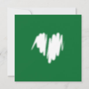 Código Qr Grafite Coração Branco Pulverizado