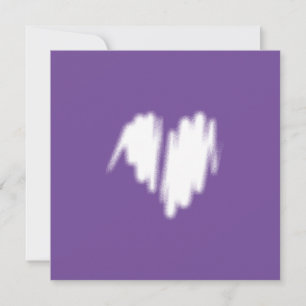 Código Qr Grafite Coração Branco Pulverizado