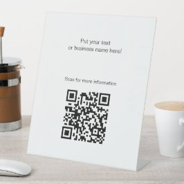 Código QR Indicativo de pedestal Precoce Livre
