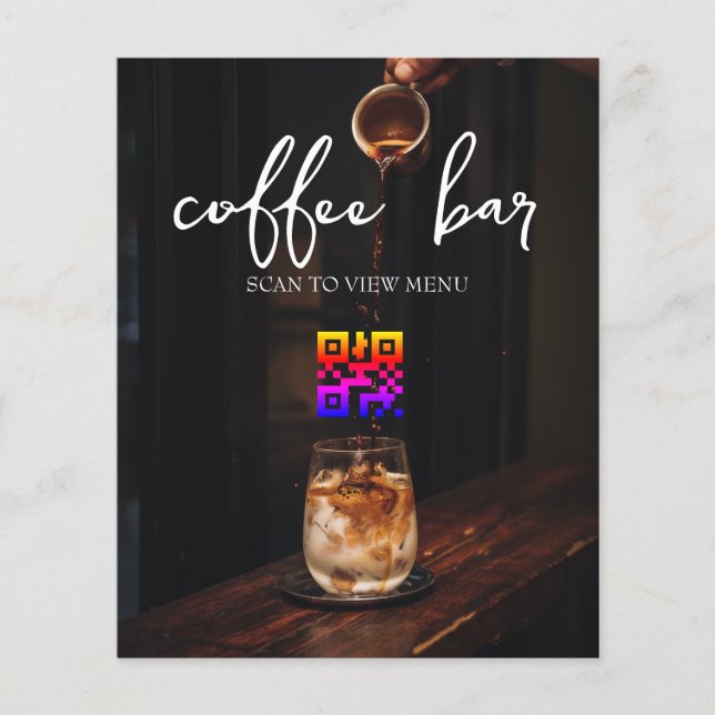 Código QR Menu Digital (Frente)