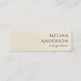 Código QR - Mini Cartão de visita de Palm Tropical