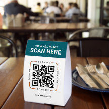 Código QR Moderno | Cardápio Digital