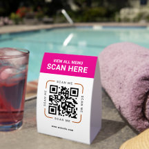 Código QR Moderno | Cardápio Digital