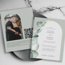 CÓDIGO QR orçamento sábio arco FOTO convite de cas