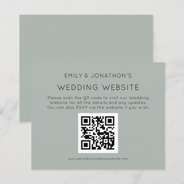 Código QR Orçamento Site Silvery Sage Encl (Frente/Verso)