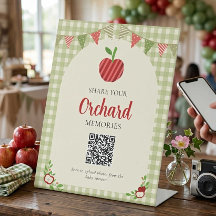 Código QR para Compartilhar Fotos do Chá de Bebê M