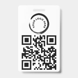 Código QR personalizado e/ou Crachá de logotipo