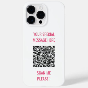 Código QR personalizado e texto para seu próprio p