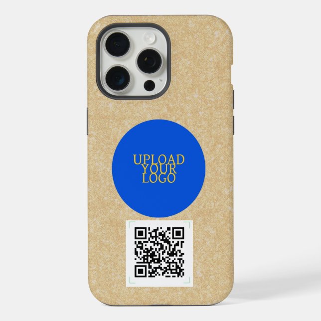 Código QR personalizado e um logotipo (Verso)