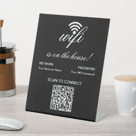 Código QR Personalizado Wifi Internet Scan para Co