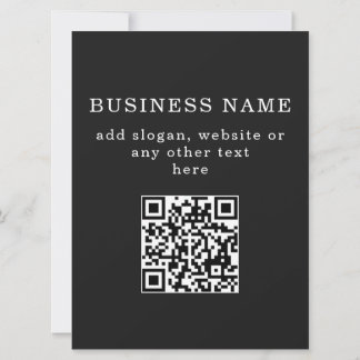 Código QR promocional empresarial