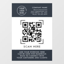 Código QR Scan | Logotipo Empresarial Profissional