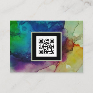 Código QR Todos os Tamanhos Cartão de visita Qua