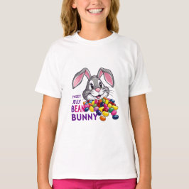 Coelhinho Doce Jelly Bean! Camiseta para Meninas
