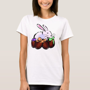 Coelhinho e Ovos de Chocolate T-Shirt
