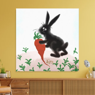 Coelhinho na Canvas do Jardim