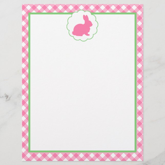 Coelhinho Rosa Silhouette (Frente)