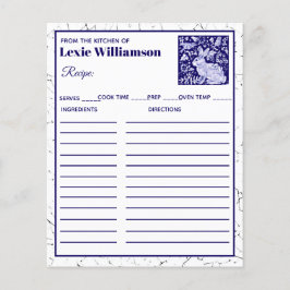 Coelho Azul Da Cozinha Do Dedham Personalizado