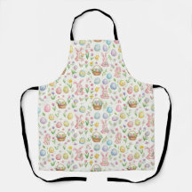 Coelho de Páscoa e Estampa Floral em Pastéis Capri