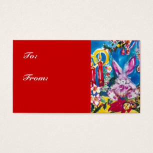 COELHO DE PINCO, CANDELAS DE NATAL E HOLLIBERRIRES