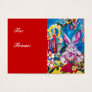 COELHO DE PINCO, CANDELAS DE NATAL E HOLLIBERRIRES