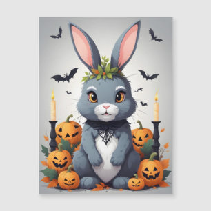 Coelho Halloween Fofo Adorável Divertido Animal Ma