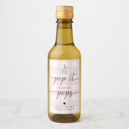 Coelho Rosa Gingham Coelho Pop Quando Pop