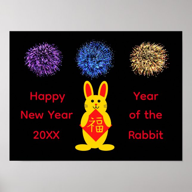 Coelho Sortudo #2 Poster (Frente)