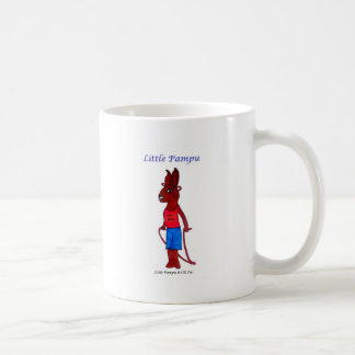 Coelhos de Choc do vintage pouca caneca de Pampu