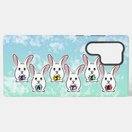 Coelhos de Páscoa em Forma de Ovo