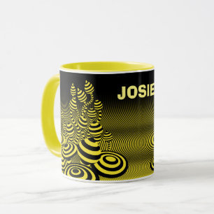 Coffee caneca Acid Lemon Magic Cogumelos.