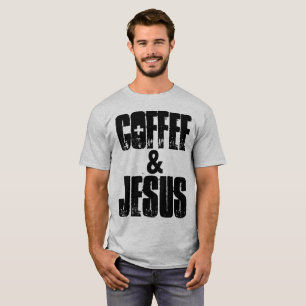 COFFEE & JESUS, Camisetas cristãos