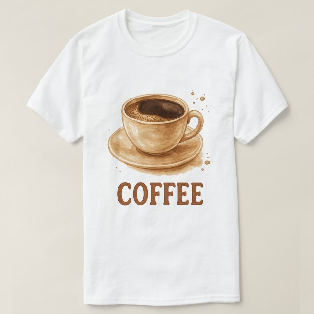 Coffee T-SHIRT trending design  (Frente do Design)