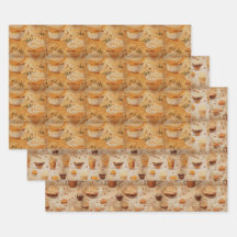 Coffee Vintage Russo Watercolor Set No1