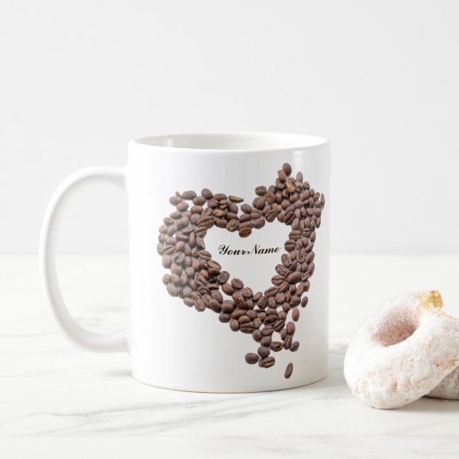 Coffeeholic caneca café amado! (Com Donut)