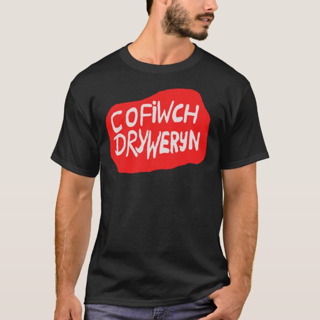 Cofiwch Dryweryn (V3) Classic T-Shirt (Frente)