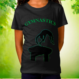 Cofre de Ginástica com Camiseta de Nomes Rapariga