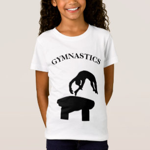 Cofre de ginástica com Nome Raparigas T-Shirt