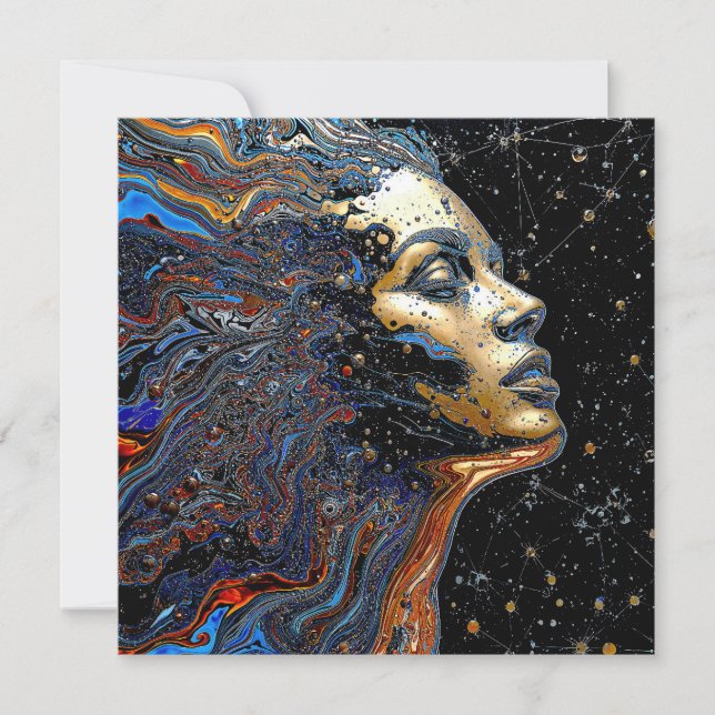 "Cognição Celestial" – Um Retrato Surreal (Frente)