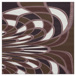 Cogumelo, Abstrato - Temperos de Heather - Tecido