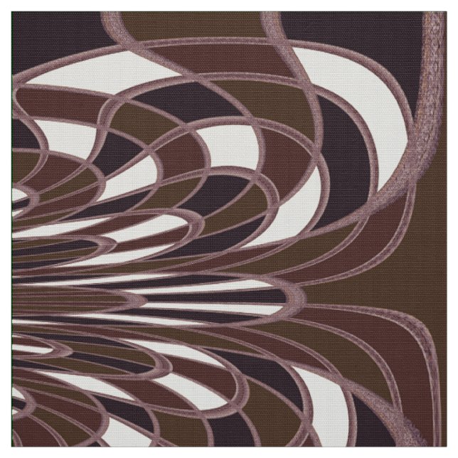 Cogumelo, Abstrato - Temperos de Heather - Tecido (Modelo)