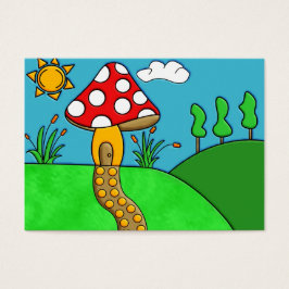 cogumelo vermelho fofo
