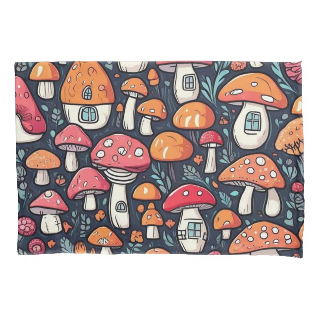 Cogumelos coloridos (Frente)